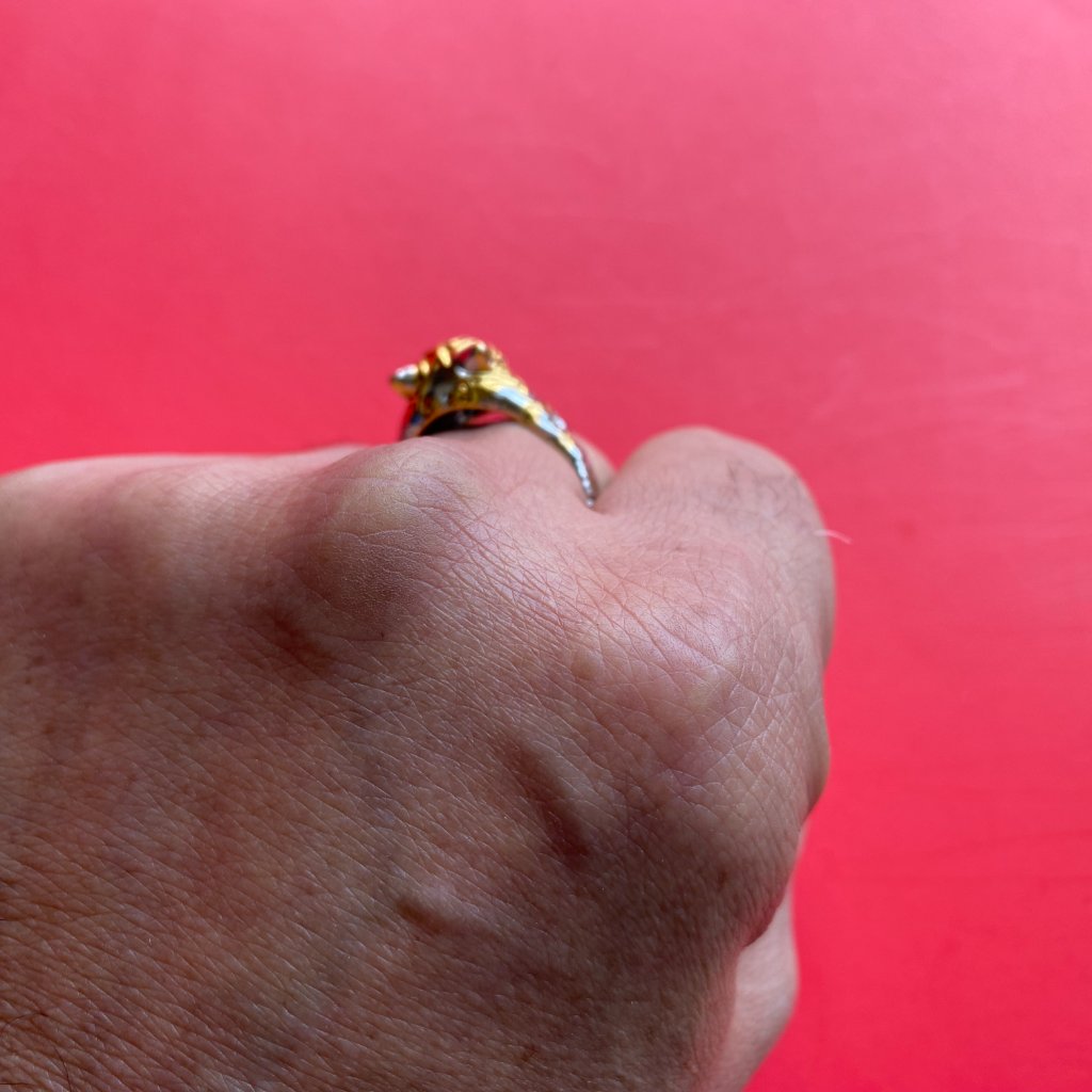 Tiger Head Ring